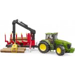 Bruder 3054 John Deere 7930 s přívěsem na klády – Zbozi.Blesk.cz