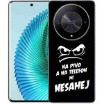 mmCase na Honor Magic 6 Lite 5G - pivní motiv 2 černé pozadí – Zboží Živě