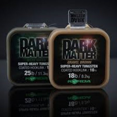 Korda šňůra Dark Matter Tungsten Coated Braid Brown 10m 25lb – Sleviste.cz