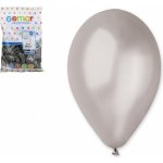 gemar Balónek latexový metalický 26 cm stříbrný – Zboží Dáma