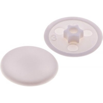 Krytka plastiková 20 bílá TX, 40ks – Hledejceny.cz