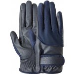 HORZE Jezdecké rukavice Carla Mesh Dark Navy – Sleviste.cz