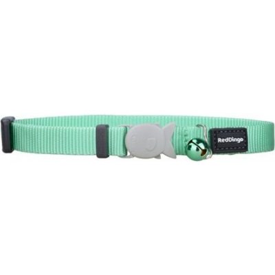 Red Dingo obojek pro kočky Green Pastel 12 mm – Zboží Dáma