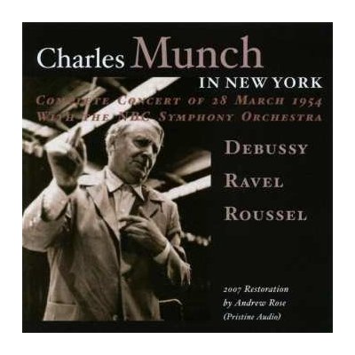 Claude Debussy - Charles Munch In New York CD – Zboží Mobilmania