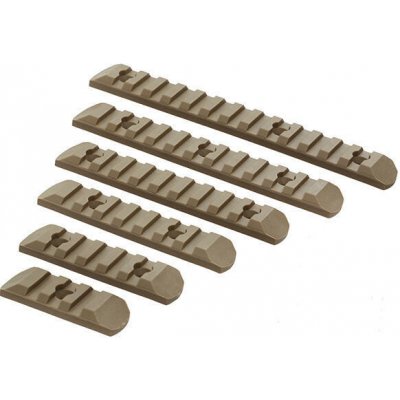 Sestava polymerových RIS lišt KeyMod/M LOK [MP] – Zboží Mobilmania