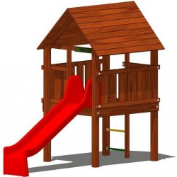 Playground System DĚTSKÉ HŘIŠTĚ sestava se skluzavkou Robin A (v.p. 1 m)