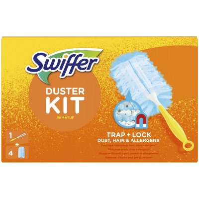 Swiffer Duster Kit Sada na odstraňování prachu 1 rukojeť + 4 prachovky – Zboží Dáma