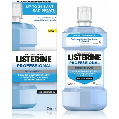 Listerine Professional Fresh Breath+ 500 ml – Zboží Dáma