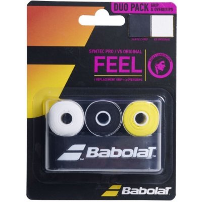 Babolat SYNTEC PRO X1 + VS ORIGINAL x3 černá – Zboží Mobilmania