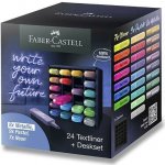 Faber Castell 254602 Textliner sada ve stolním boxu 24 ks – Zbozi.Blesk.cz