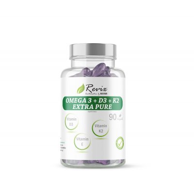 Revix OMEGA 3 + D3 K2 E 90 kapslí