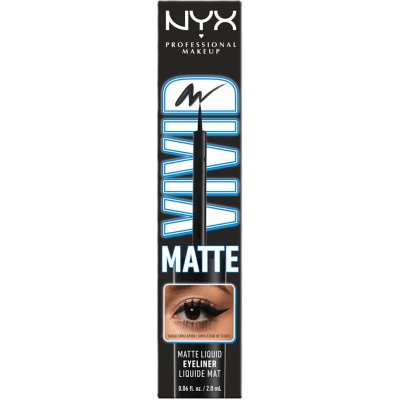 NYX Professional Makeup Epic Wear Metallic Liquid Liner dlouhotrvající gelové oční linky 01 Black Metal 3,5 ml – Zboží Dáma