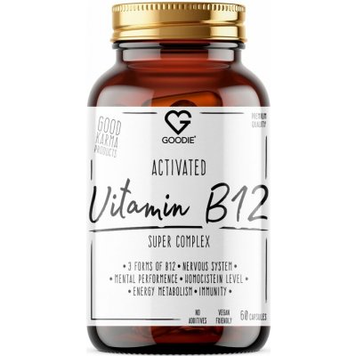 Goodie Aktivní Vitamín B12 komplex 60 kapslí – Hledejceny.cz