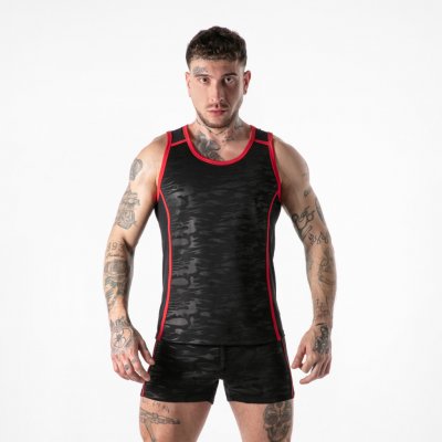 Locker Gear Full Military Access Tanktop Red – Zboží Mobilmania