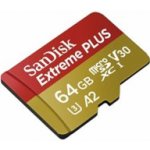 SanDisk microSDXC UHS-I 64 GB SDSQXBU-064G-GN6MA – Zboží Mobilmania