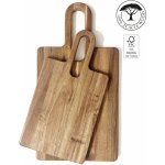 by inspire Sada dřevěných prkének z akáciového dřeva – 2 ks, 30×16 a 38×20 cm – Zboží Mobilmania