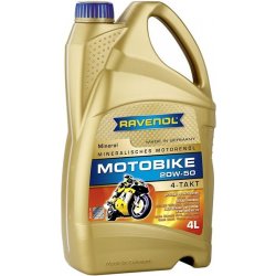 Ravenol Motobike 4-T Mineral 20W-50 4 l