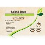 Vitamin Station Štítná žláza rychlotest samodiagnostický test z krve 1 set – Hledejceny.cz