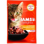 Iams Cat Adult All Breeds Chicken & Turkey gravy 85 g – Zbozi.Blesk.cz