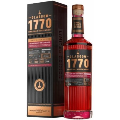 1770 Glasgow Ruby Port Cask Finish 55% 0,7 l (holá láhev) – Hledejceny.cz