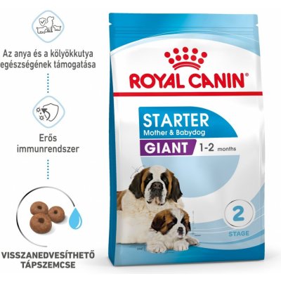 Royal Canin Giant Starter Mother & Baby Dog březí a kojící feny a štěňata 15 kg – Zboží Mobilmania