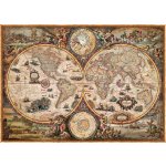 RayWorld Svět - nástěnná mapa Ray World Vintage 140 x 100 cm Varianta: bez rámu v tubusu, Provedení: laminovaná mapa v lištách – Zbozi.Blesk.cz