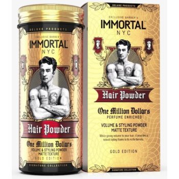 Immortal One Million Dollars Hair Powder stylingový pudr na vlasy 20 g