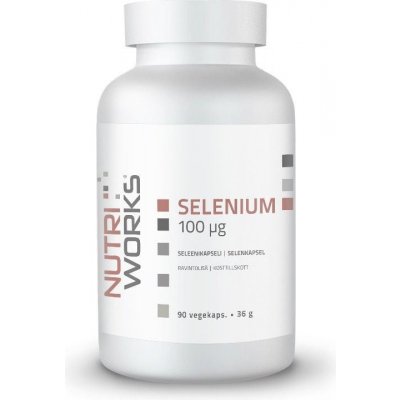 NutriWorks Selenium 100 µg 90 kapslí – Hledejceny.cz