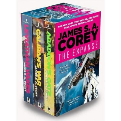 Expanse Box Set Books 1-3 Leviathan Wakes, Caliban's War, Abaddon's Gate