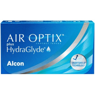 Alcon Air Optix Plus Hydraglyde měsíční kontaktní čočky 6 čoček – Zboží Mobilmania