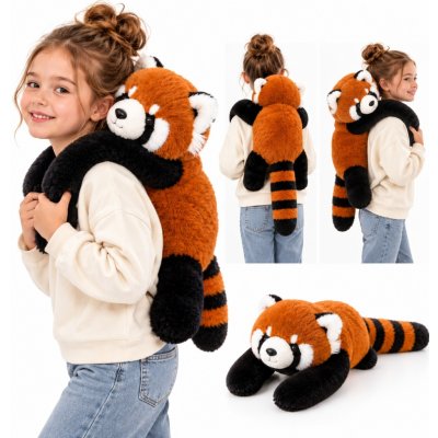Hračka zátěžová Solid Trust Panda červená 1,5 kg 65 cm – Hledejceny.cz