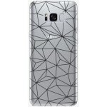 Pouzdro iSaprio Abstract Triangles 03 Samsung Galaxy S8 černé – Hledejceny.cz