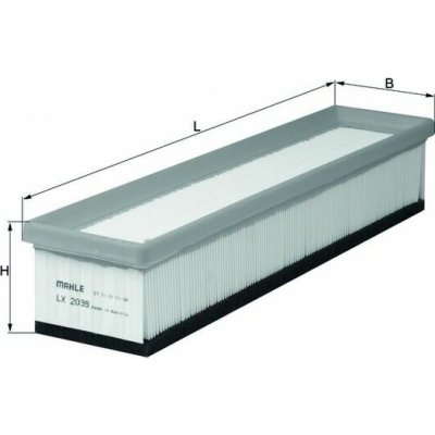 MAHLE ORIGINAL Vzduchový filtr LX2039 – Hledejceny.cz