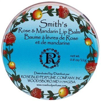 Rosebud Perfume Co. Smith`s Rose & Mandarin balzám na rty s mandarinkou (Smith`s Rose & Mandarine) 22 g