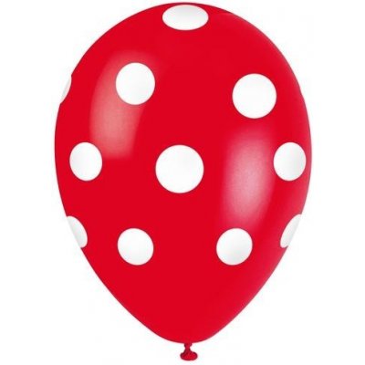 Můjrendlík Balónek toro 30 cm puntíky – Zboží Mobilmania