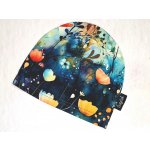 Lesejček Čepice jednovrstvé roky Vzor Divoké květy – Zboží Dáma