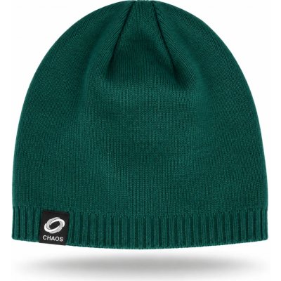 2moro CHAOS zimní čepice beanie tmavě zelená – Hledejceny.cz
