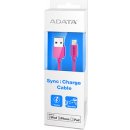 ADATA AMFIAL-100CMK-CPK Lightning USB A 2.0, 100cm, plastový, růžový