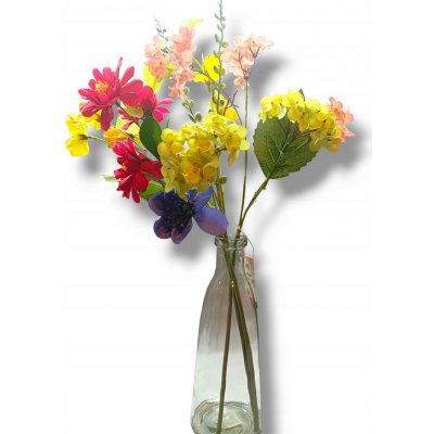 Home Accents Skleněná váza s květinovým aranžmá – Zboží Dáma