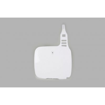 UFO tabulka pod startovní číslo YAMAHA YZ 125/250 87-91 bílá – Zboží Mobilmania