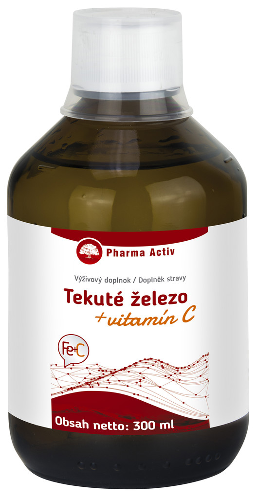 Pharma Activ Koloidní železo + Vitamín C liquid 300 ml od 198 Kč -  Heureka.cz