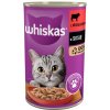 Konzerva pro kočky Whiskas Adult hovězí v omáčce 400 g