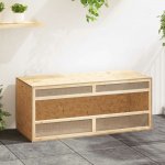 VidaXL terárium kompozitní dřevo 144x46x48 cm – Sleviste.cz