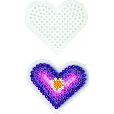 Hama Midi - podložka malé srdce – Zboží Dáma