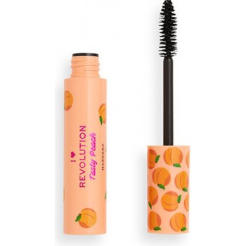 Makeup Revolution I♥Revolution Tasty Peach Mascara Broskvová řasenka black 8 g
