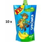 Hello XXL ovocná kapsička s Banány 10 x 200 g – Zboží Dáma