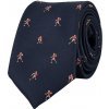 Kravata Bubibubi kravata americký fotbal tmavomodá