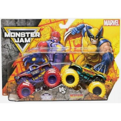 MONSTER JAM 2 AUTA MONSTER TRUCK THE SENTINELS A WOLVERINE 1:64 – Sleviste.cz