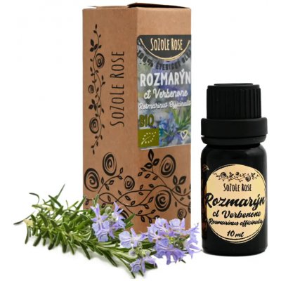 SoZoLe Rose BIO éterický olej Rozmarýn Verbenone z Chalkidiki 10 ml – Hledejceny.cz
