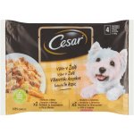 Cesar Selection v želé 4 x 100 g – Zbozi.Blesk.cz